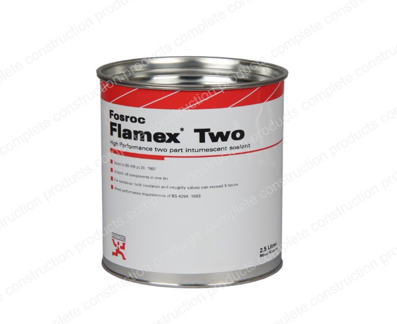 Fosroc Flamex Two - 2.5L Tins