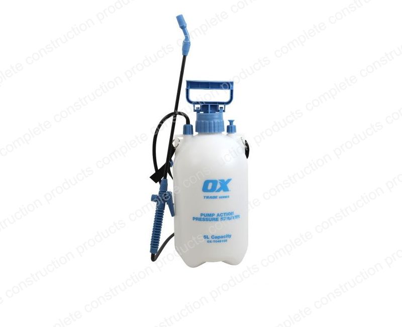 OX Trade Pump Action Pressure Sprayer – 5L