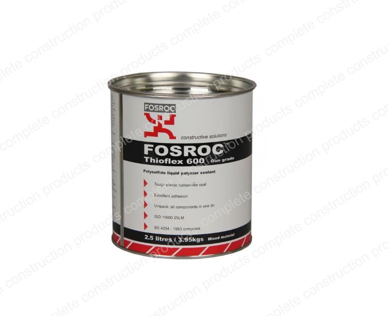 Fosroc Thioflex 600 Gun Grade (Grey) - Fosroc - 2.5L