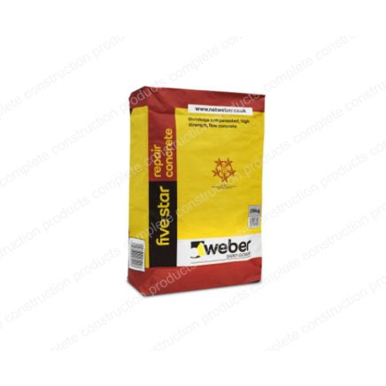 Webercem Advanced Repair Concrete (Five Star Repair Concrete replacement) – 25KG