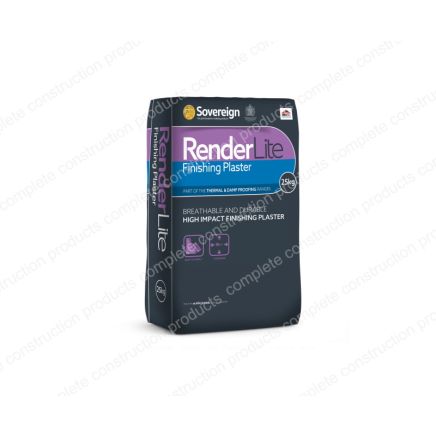 Sovereign Renderlite Finishing Plaster – 25KG (30806773)