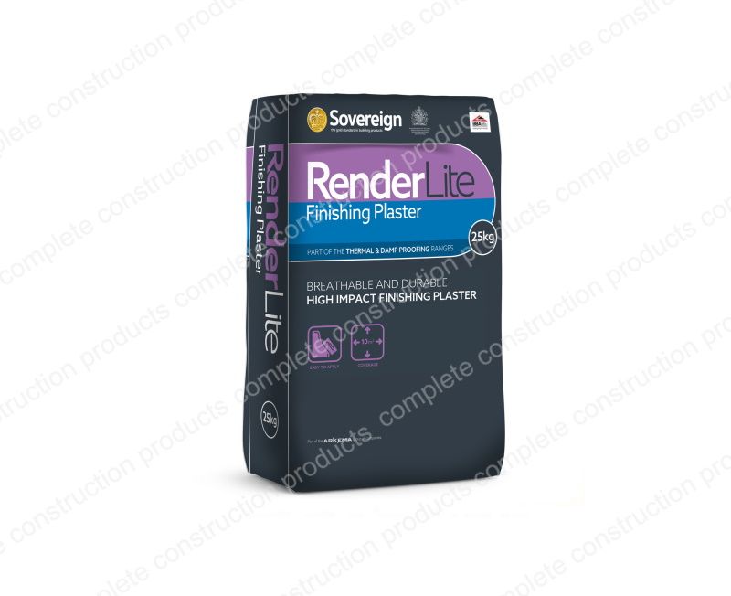 Sovereign Renderlite Finishing Plaster – 25KG (30806773)